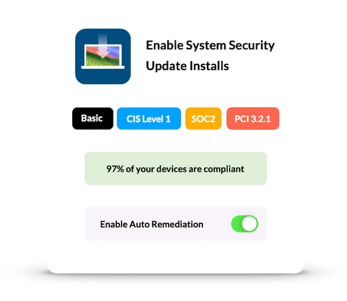 Automate Security Configuration and Compliance with Hardening & Compliance for macOS, iOS and iPadOS