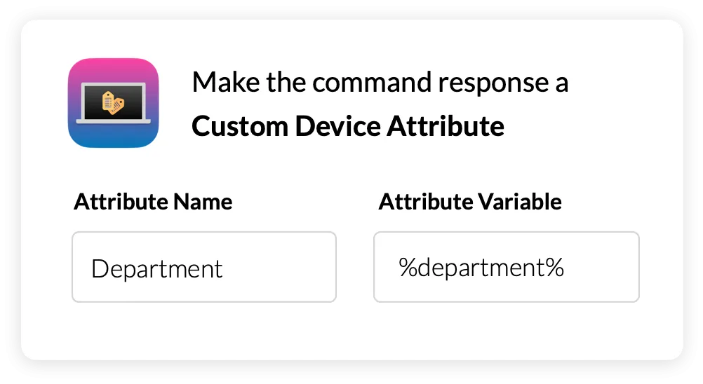 Personalized Device Information with Custom Device Attributes
